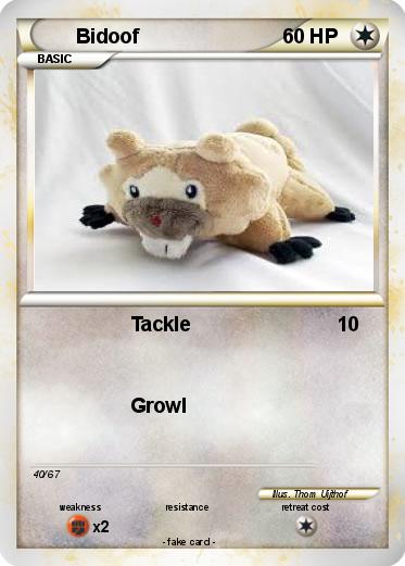 Pokemon Bidoof