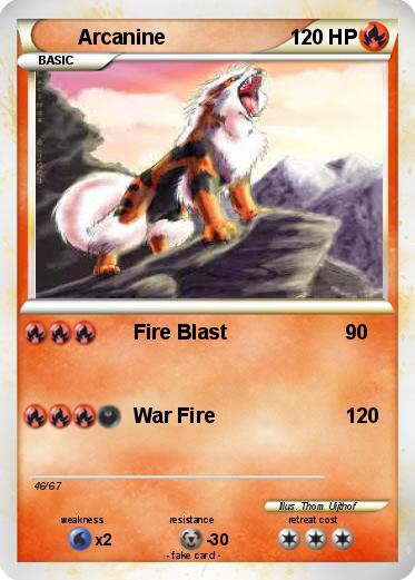 Pokemon Arcanine