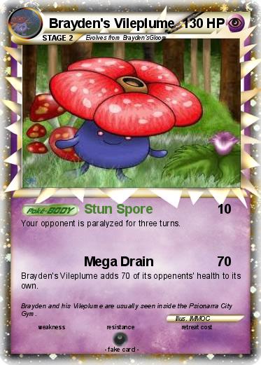 Pokemon Brayden's Vileplume