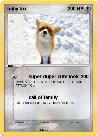 Pokemon baby fox