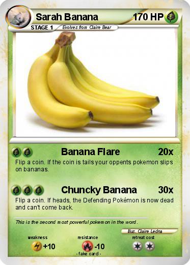 Pokemon Sarah Banana