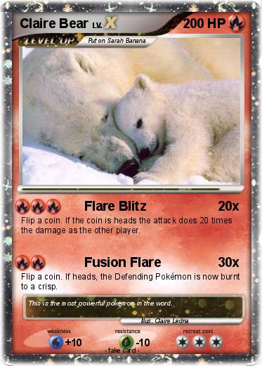 Pokemon Claire Bear