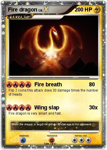 Pokemon Fire dragon