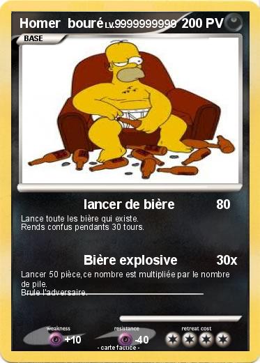 Pokemon Homer  bouré