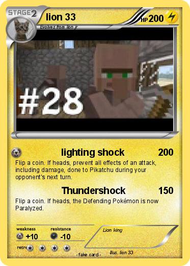 Pokemon lion 33