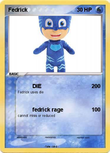 Pokemon Fedrick