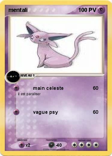 Pokemon mentali