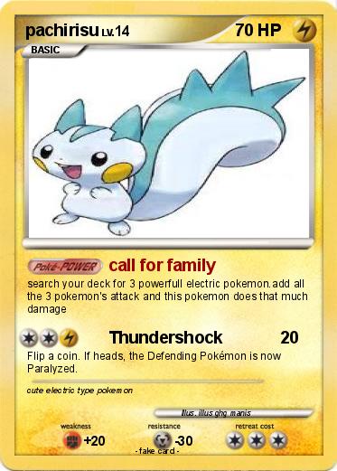 Pokemon pachirisu