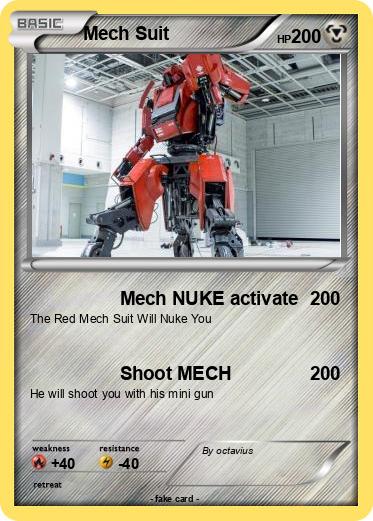 Pokemon Mech Suit