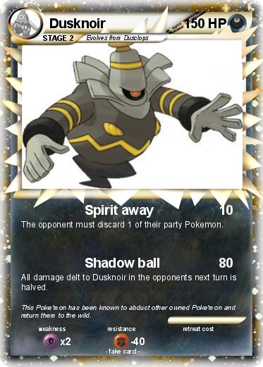 Pokemon Dusknoir