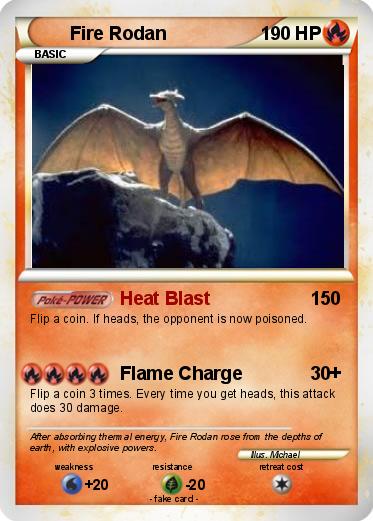 Pokemon Fire Rodan