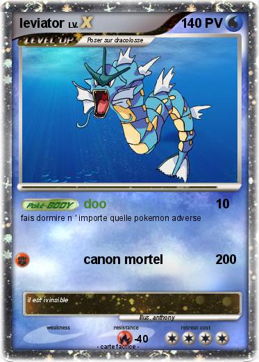 Pokemon leviator