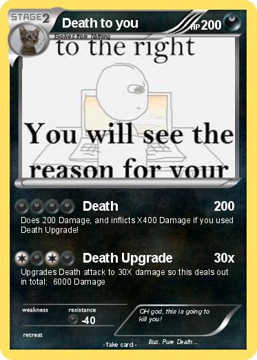 Pokemon Death to you