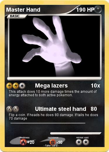 Pokemon Master Hand