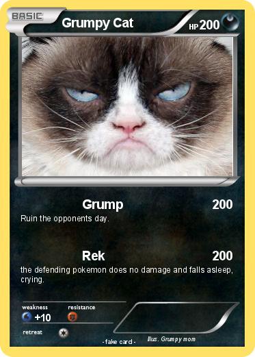 Pokemon Grumpy Cat