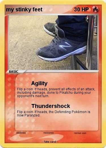 Pokemon my stinky feet