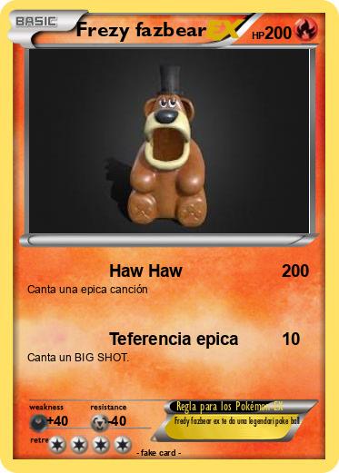 Pokemon Frezy fazbear