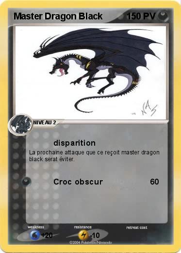 Pokemon Master Dragon Black