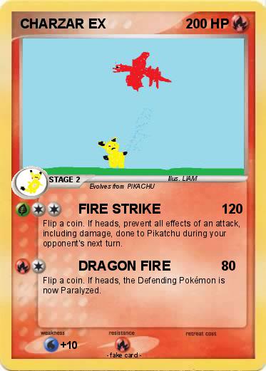 Pokemon CHARZAR EX