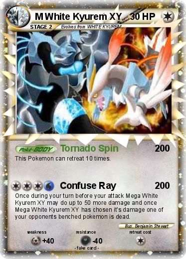 Pokemon M White Kyurem XY