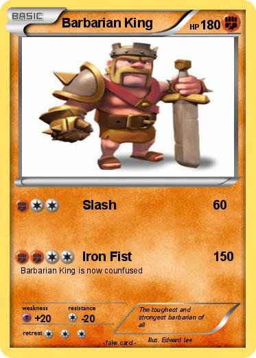 Pokemon Barbarian King