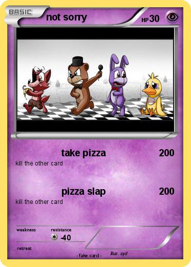 Pokemon not sorry