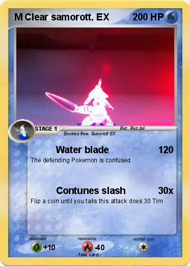 Pokemon M Clear samorott. EX