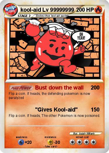Pokemon kool-aid Lv 99999999