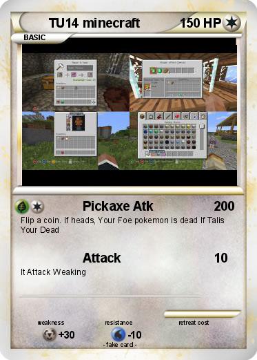 Pokemon TU14 minecraft
