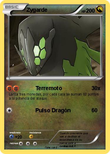 Pokemon Zygarde