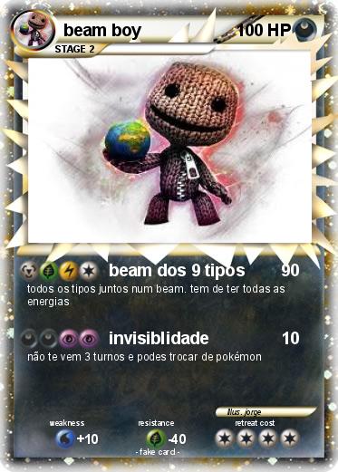 Pokemon beam boy