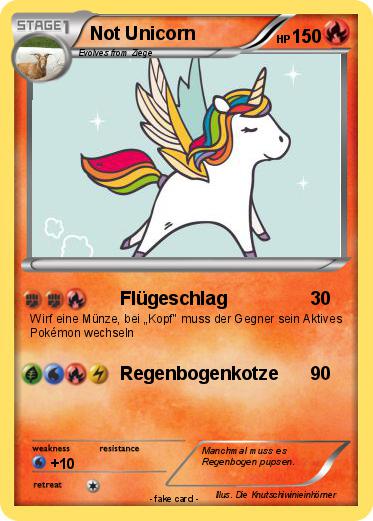 Pokemon Not Unicorn