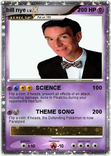 Pokemon bill nye