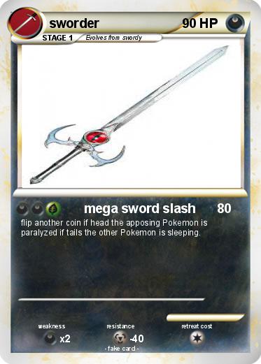 Pokemon sworder