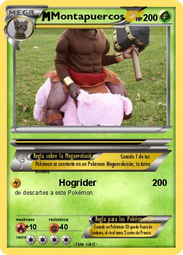 Pokemon Montapuercos