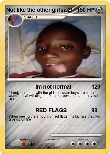 Pokemon Not like the other girls