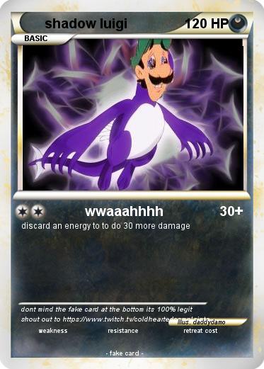 Pokemon shadow luigi