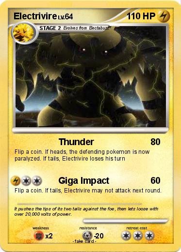 Pokemon Electrivire