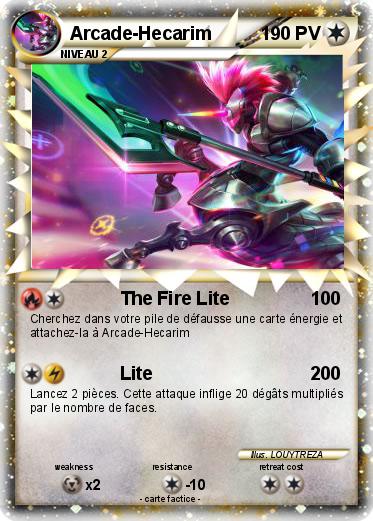 Pokemon Arcade-Hecarim