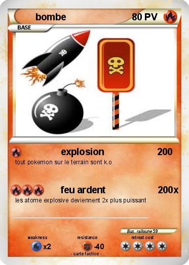 Pokemon bombe