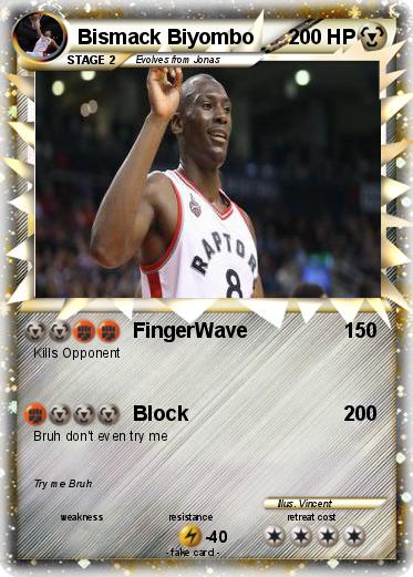 Pokemon Bismack Biyombo
