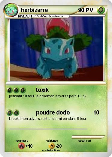 Pokemon herbizarre