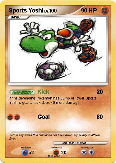 Pokemon Sports Yoshi