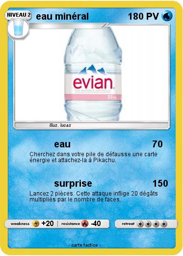 Pokemon eau minéral