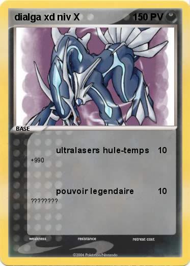 Pokemon dialga xd niv X