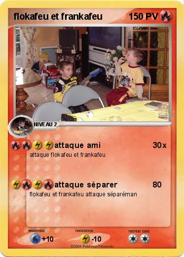 Pokemon flokafeu et frankafeu
