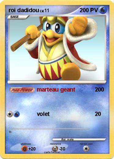 Pokemon roi dadidou