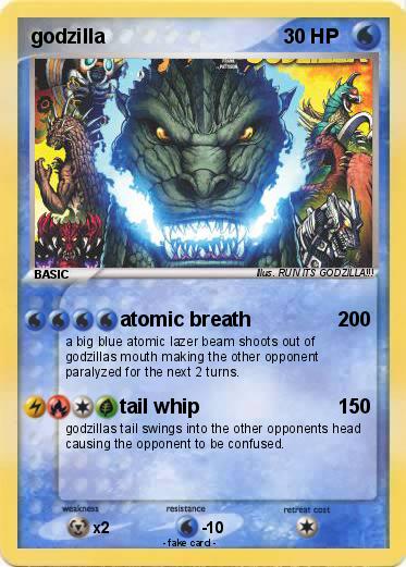 Pokemon godzilla