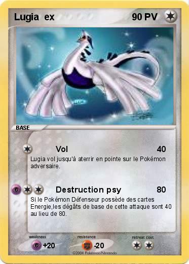 Pokemon Lugia  ex