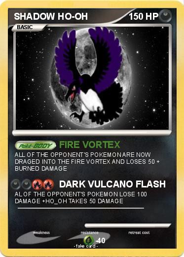 Pokemon SHADOW HO-OH